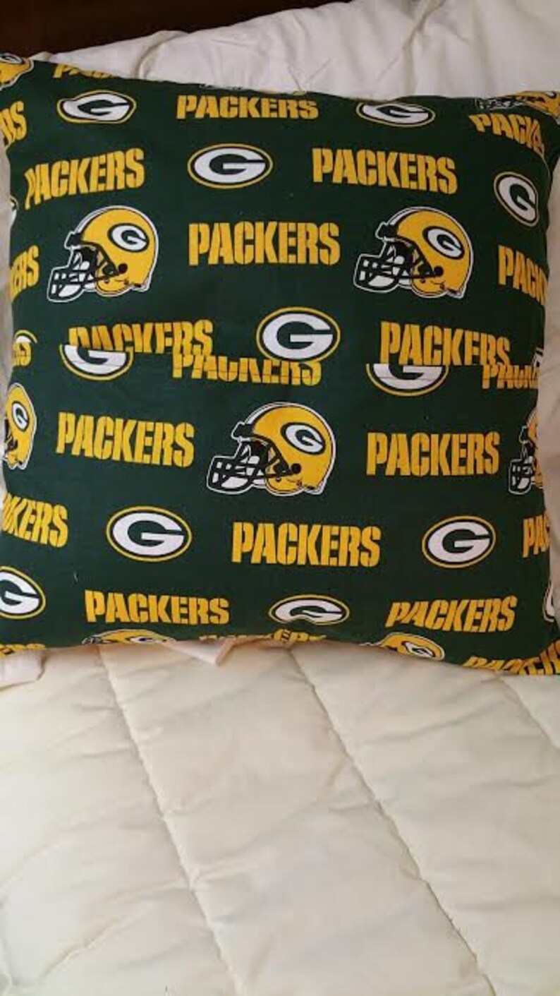 NFL Pillowcover Green Bay Packer Shown Etsy