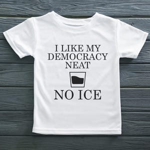Democracy Neat...No ICE svg, png: ICE Protest Image Design (Digital Download) image 1
