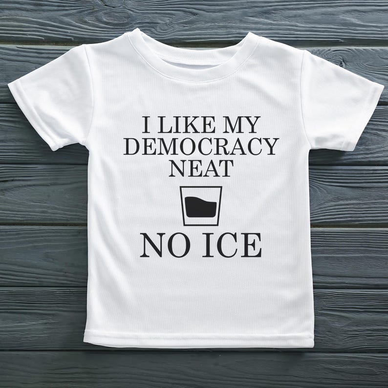Democracy Neat...No ICE svg, png: ICE Protest Image Design (Digital Download) image 1