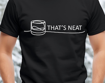 Whiskey Neat SVG PNG: Funny Whiskey Shirt Design (Digital Download