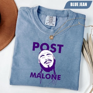 Post Malone Music Rap Shirt, Post Malone Tour Rapper Gift, Vintage Posty Tee, Rapper T-shirt, Post Malone Fan Gift, Post Malone Merch