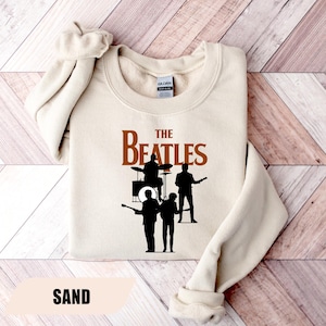Sudadera de los Beatles, camiseta retro de los Beatles, sudadera de rock and roll, sudadera con capucha para amantes de los Beatles, regalo de los Beatles, regalo para amantes de los Beatles