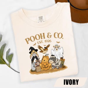 Retro Winnie The Pooh Halloween Shirt, Pooh Halloween T-Shirt, Pooh Halloween Family Tee, Pooh And Friends Halloween Shirt, Halloween Party