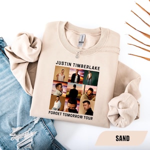 Justin Timberlake Crewneck Sweatshirt, Justin Timber Lake Hoodie, Justin Timberlake Tour Shirt, Timberlake Fan Gift, JT Concert Shirt