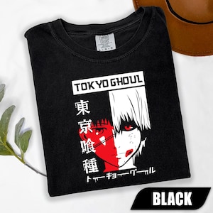 Tokyo Ghoul Kaneki Shirt, Anime T-Shirt, Tokyo Ghoul Anime Gift, Anime Merch, Unisex Anime Shirt, Manga Anime Lover Tee, Gift For Anime Fan