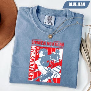 Levi T-Shirt, Attack On Titan T-Shirt, Limited Levi Ackerman Shirt, Attack On Titan Unisex T-shirt, Anime Manga Shirt, Gift For Otaku Tee