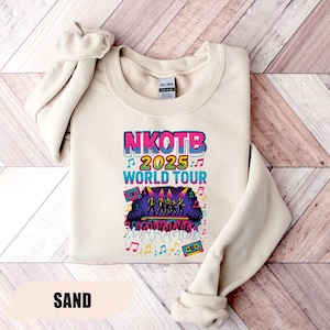 Nkotb Retro Sweatshirt, New Kids On The Block Sweatshirt, NKOTB Vintage Hoodie, NKOTB Group Tour, Nkotb Fan Shirt, Classic Rock Sweater
