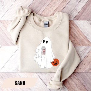 Halloween Diet Coke Ghost Sweatshirt, Diet Coke Ghost Sweater, Funny Skeleton Diet Coke Sweatshirt, Diet Coke Hoodie, Diet Coke Lover Shirt