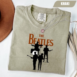 Camiseta de los Beatles, camiseta de los Beatles, regalos de los Beatles, camiseta de rock and roll, camiseta retro de los 70, camiseta de fan de los Beatles, camiseta de merchandising de los Beatles