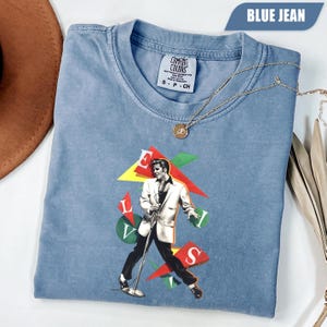Elvis Presley Vintage Shirt, Elvis Presley Geschenk Shirt, Elvis Presley Merch, Elvis Presley-Liebhaber, King of Rock T-Shirt, Elvis Musik Shirt