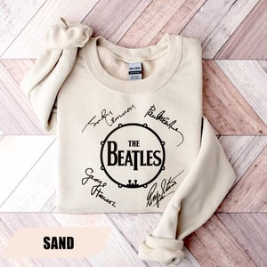 The Beatles Sweatshirt, Beatles Rock And Roll Hoodie, 90s Vintage Beatles Tee, Gift For Beatles Lover, Th Beatles Fan Sweater, Gift For Her