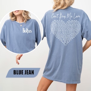 Camiseta &quot;Can&#39;t Buy Me Love&quot; de los Beatles, camiseta vintage de los Beatles, regalo de los Beatles, camiseta musical de los Beatles, camiseta de fan de los Beatles
