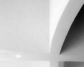 Black and White Abstract, Curve, Shadow, architectural detail, Minimalist, photograph