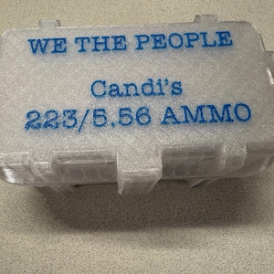 Ammo Storage Box