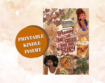 Black Girl Magic Kindle Insert, Booktok Reader (Digital Download
