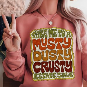 Ta mig till en unken, dammig, crusty, dödsboauktion PNG digital fil