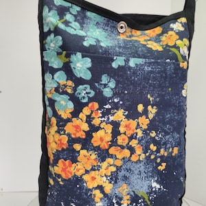 Canvas Tote. Share as You Go. Clear-View Pocket, Crossbody Strap. Made in USA