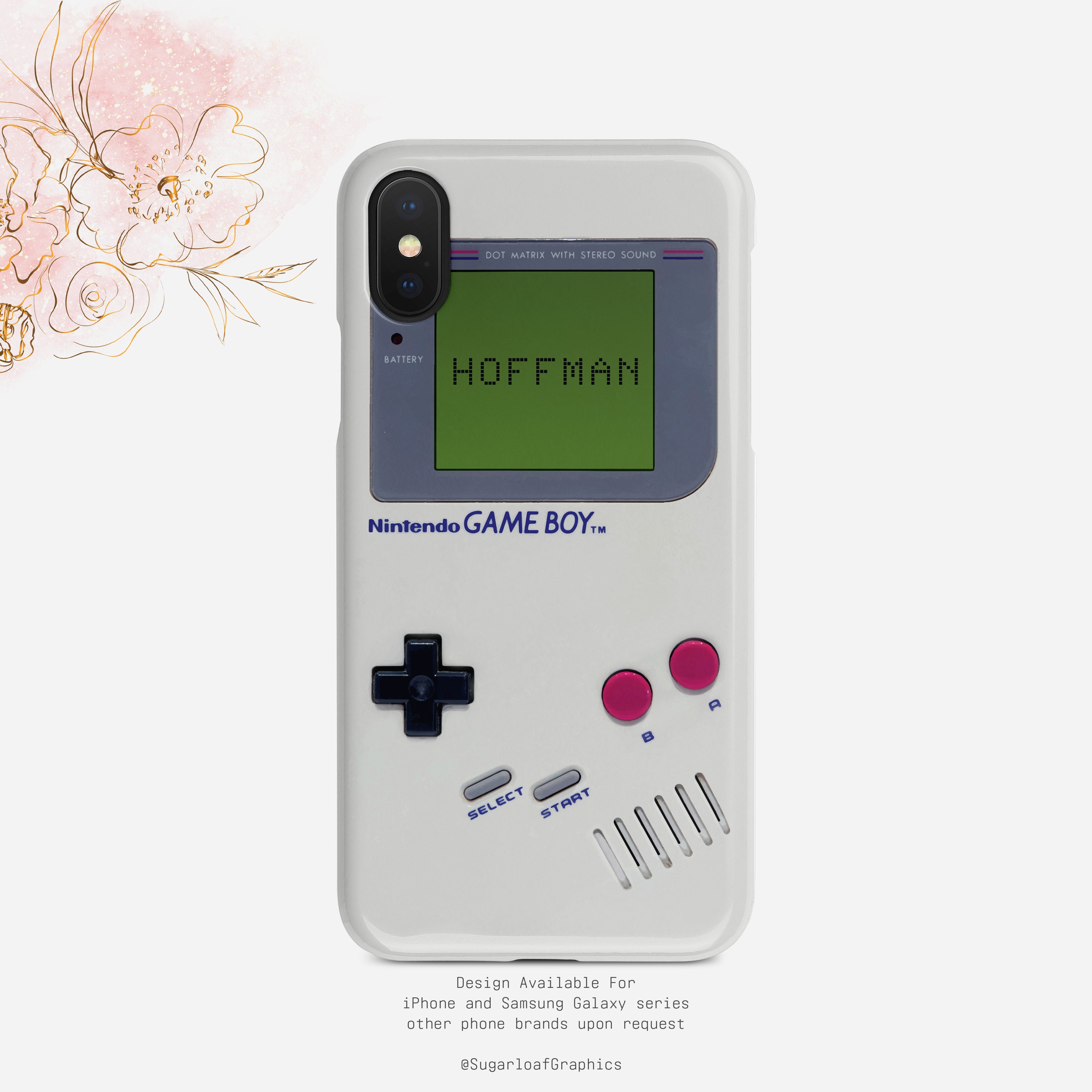 Coque Gameboy jouable pour iphone 13 12 11 Pro Max Plus Coques Rétro Game  Console Cover Haute Qualité