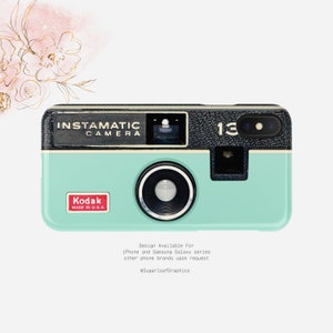 Mint Instamatic Camera Phone Case Photography iPhone Case  iPhone X Case iPhone XS Case iPhone XR Case iPhone XS Max Case Nf