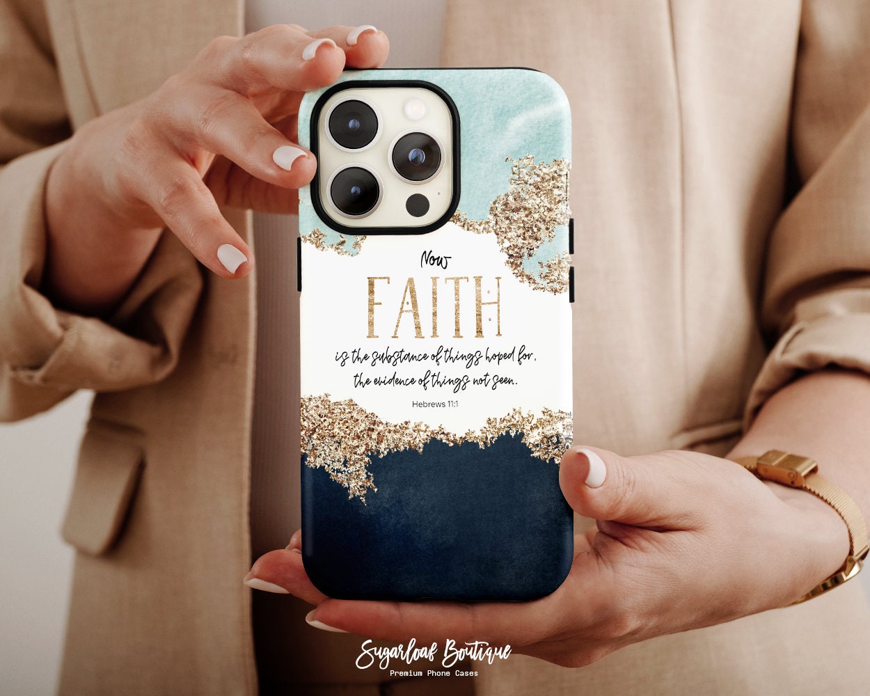 Faith Cross Leopard Christian Phone Case - Faith Phone Cases - Christ  Follower Life