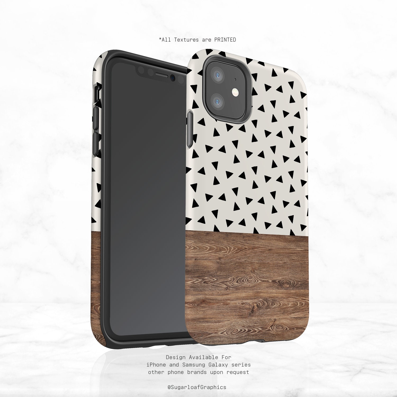 Minimalist Style Geometric Pattern Iphone Case Note 10 Plus Etsy