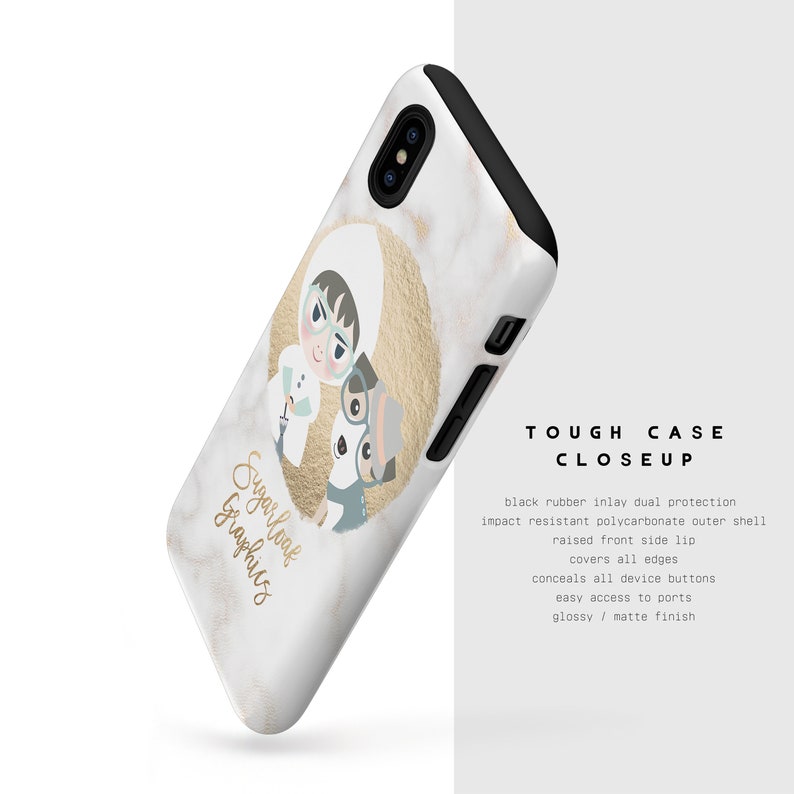 Blue Onyx Marble Ombre Watercolor Print Phone Case iPhone Case iPhone X Case iPhone XS Case iPhone XS Max Case Case Nf