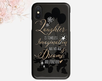 Telefoonhoesje: Disney Quote Design - geschikt voor iPhone, Samsung, Pixel