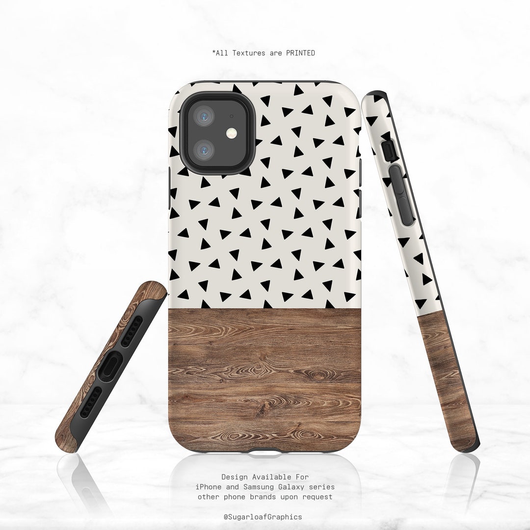 Minimalist Style Geometric Pattern iPhone Case Note 10 Plus Etsy