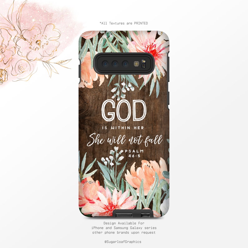 Psalm 46:5 Phone Case God is Within Her She Will Not Fall - Etsy