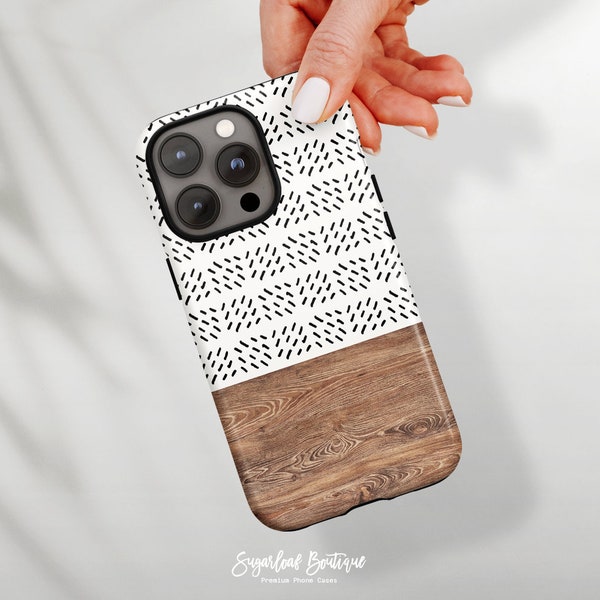 Boho Dotted Pattern Phone Case Minimalistic iPhone 14 Pro Max iPhone 14 Plus Case iPhone SE4 Samsung S22 Plus S21 FE A51 A72 A90 5G Pixel 5G