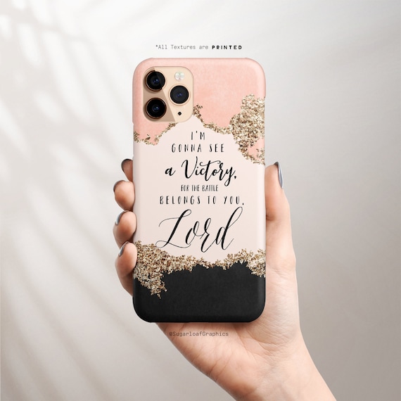 Bible Quote Phone Case, Victory Hymn (fits iPhone & Samsung Models) - Etsy