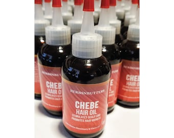 Chebe Hair Growth Oil | Ayurvedic Herbal Oil with Castor & Argan | For Stronger Hair | Natural Scalp Nourishment | 100% Organic Oils