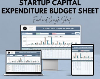 Budget Blatt für Start-ups - Excel & Google Sheets für ein effektives Kapitalmanagement
