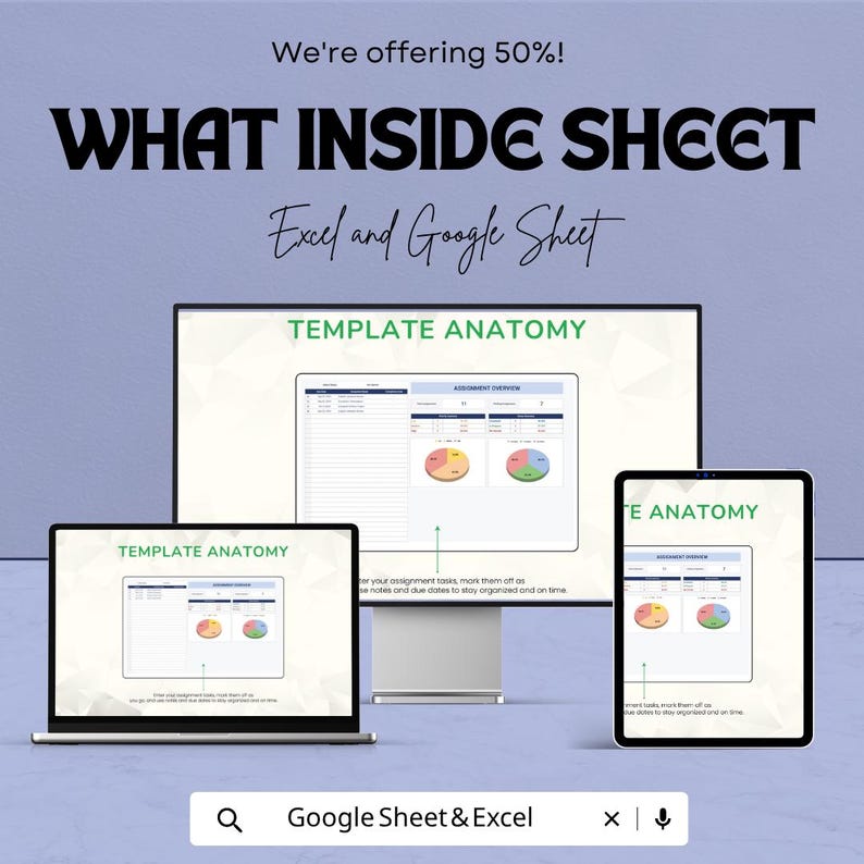 Assignment Checklist Template | Student Assignment Tracker | Homework ...