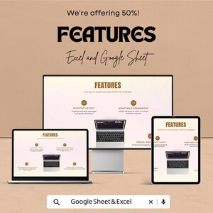 Client List Template | Excel & Google Sheet | Organize Contacts, Track ...