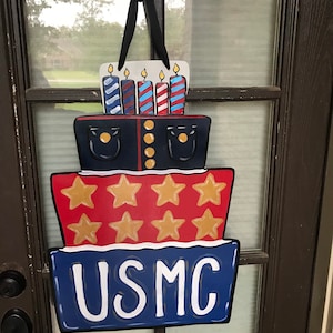 Marine Corps Birthday door hanger, USMC