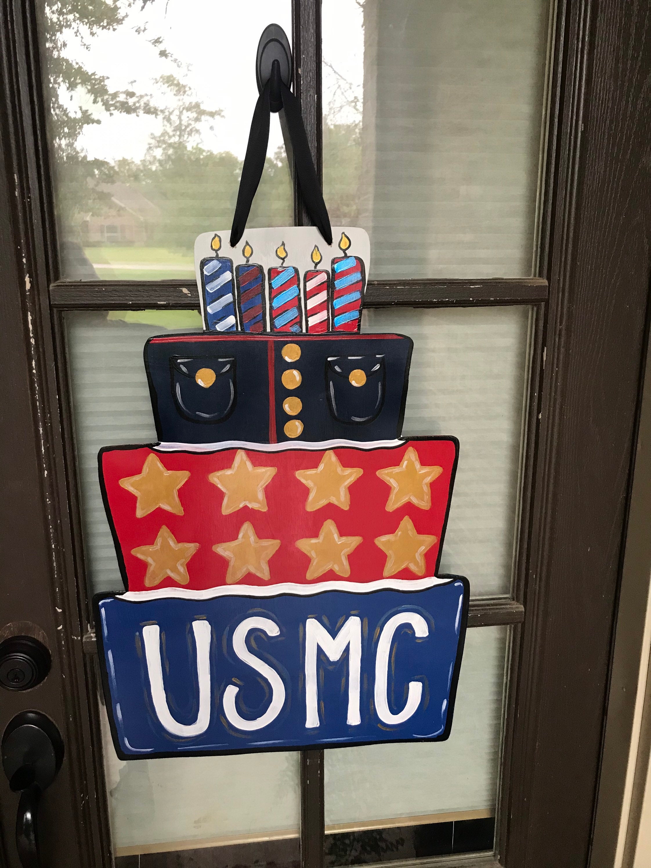 Marine Corps Birthday door hanger, USMC