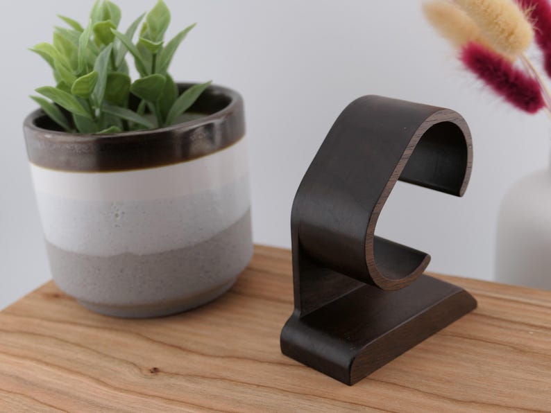 Wooden Watch Stand - Minimalist Timepiece Display image 10