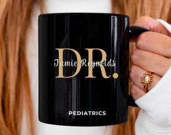 Personalized PhD Graduation Mug, Custom DR Coffee Mug, Medical Graduation Gift, Gift phd graduate, Personalized PhD Graduation Gift