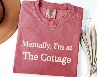 In the Cabin, Romantic Hockey-Themed Square Cropped Top, Heated Rivalry Reader Tee, BookTok Aesthetic Tee, Cozy Gift for Romance Readers