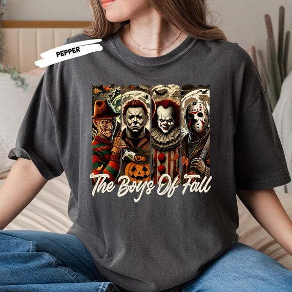 Comfort Colors Boys of Fall Horror Movie Shirt: Halloween Killers Tee