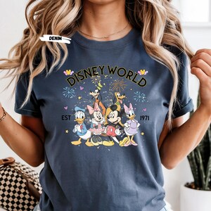 Camiseta de Disneyworld Est. 1971, Camiseta mágica de Mickey y sus amigos imagen 6
