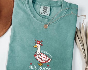 Registered Silly Goose Shirt, Valentine's Day Nurse, Nursing School, Funny Rn Nurse Tee, Nurse Day, Rn Graduation Gifts, Nurse Shirt, Nurse