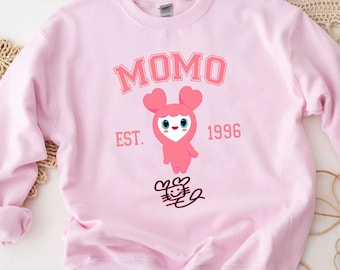 Momo Chibi Shirt, Twice Member Kpop Shirt, Twice Merch, Twice 6th World Tour Tshirt, Ready to Be Tshirt, Twice This Is For Tshirt, Kpop Tee