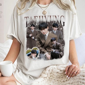 Kim Taehyung Shirt, BTS V Korea inspiriertes grafisches T-Shirt, Taehyung Shirt, Taehyung Vintage, Taehyung Retro Shirt, BTS Merch, K-Pop Shirt