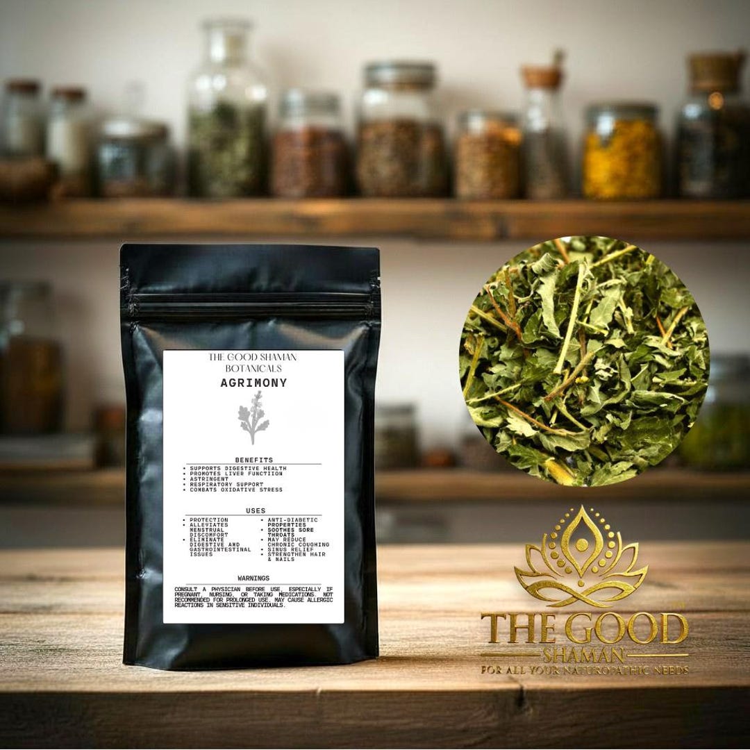 Agrimony (per Oz) - Dried Herb for Tea, Ritual, & Wellness - Etsy