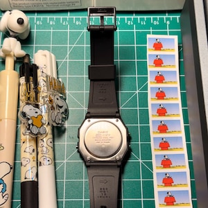 Snoopy - Modified Casio F-91W - Etsy