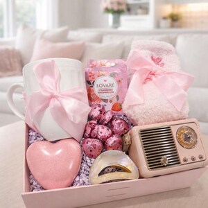 Hygge Self Care Gift Box for Her – Cozy Blanket, Mug & Candle, Ready to Gift image 4