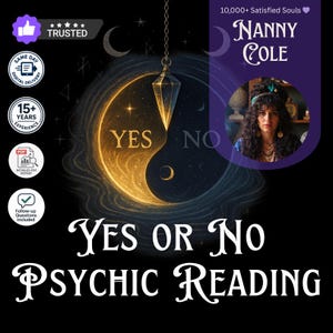 Same Day Yes No Psychic Reading: Oracle Card Guidance (PDF Report