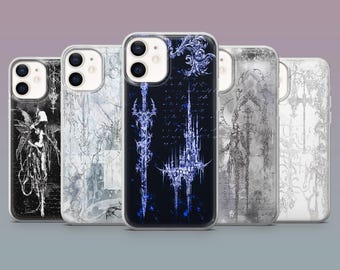 Cyber Goth Phone Case Alt Edgy Emo Grunge Cover for iPhone 16,15,14,13,12 SamsungS25Fe,S24,S23,S22,A16,A26, Pixel 9Pro,8A,7